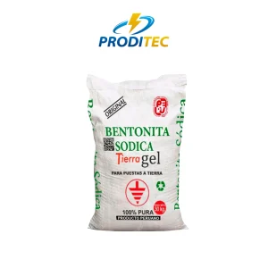Bentonita 30 kg para Puesta a Tierra