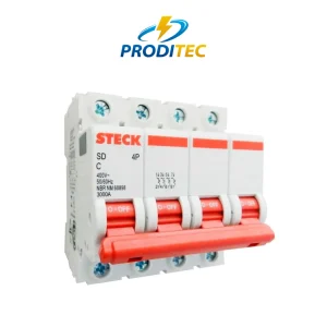 Interruptor Termomagnético 4P 50A 6kA