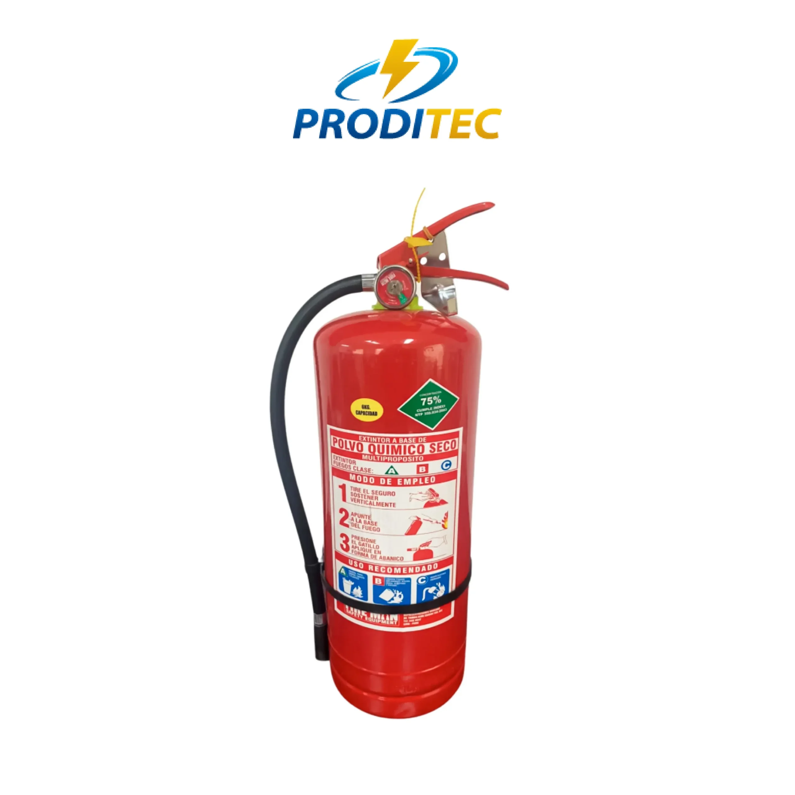 Extintor PQS 6KG Troton